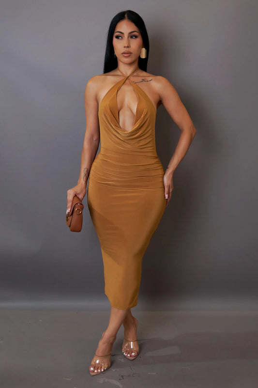 Make Him Suffer Midi Dress